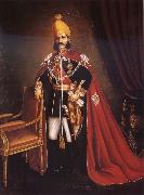 Maujdar Khan Hyderabad Nawab Sir Mahbub Ali Khan Bahadur Fateh Jung of Hyderabad and Berar oil painting picture wholesale
